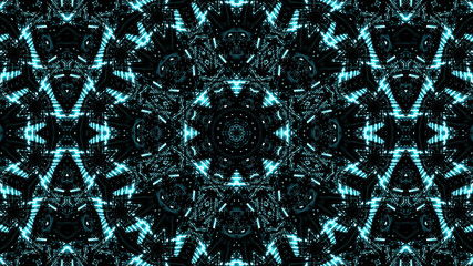 Abstract kaleidoscope background. Beautiful multicolor kaleidoscope texture. Unique kaleidoscope design. 