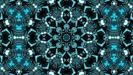 Abstract kaleidoscope background. Beautiful multicolor kaleidoscope texture. Unique kaleidoscope design. 