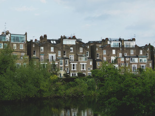 houses on riverside