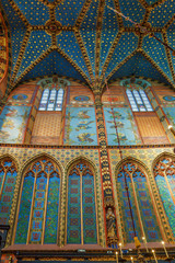 Obraz premium St. Mary's Basilica, Krakow, Poland