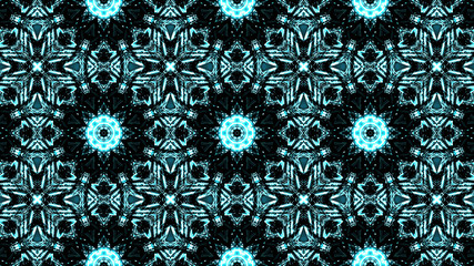 Geometric kaleidoscope multicolored seamless pattern. Abstract background. Beautiful multicolor kaleidoscope texture. Unique kaleidoscope design. Illustration for design.