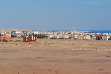 Naklejka premium View on Sharm El Sheikh city in Sinai, Egypt