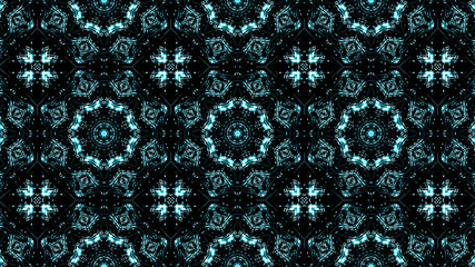 Abstract kaleidoscope background. Beautiful multicolor kaleidoscope texture. Unique kaleidoscope design. 