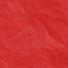 Red crumpled paper backdrop