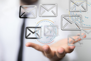 Mail Communication Connection message to mailing