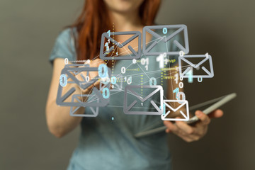 Mail Communication Connection message to mailing