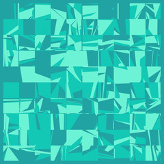 Abstract Random Color Poligones Generative Art background illustration