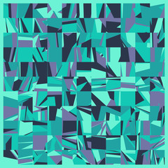 Abstract Random Color Poligones Generative Art background illustration