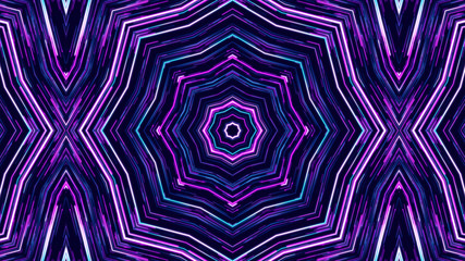 Geometric kaleidoscope multicolored seamless pattern. Abstract background. Beautiful multicolor kaleidoscope texture. Unique kaleidoscope design. Illustration for design.