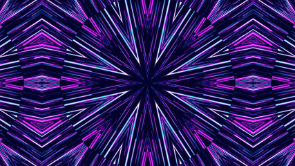 Geometric kaleidoscope multicolored seamless pattern. Abstract background. Beautiful multicolor kaleidoscope texture. Unique kaleidoscope design. Illustration for design.