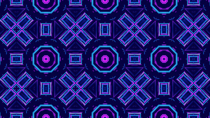 Trendy Beautiful Artistic Kaleidoscope Exotic Abstract Pattern. Bright And Colorful Original Stylish Floral Background Print, Illustration Of Kaleidoscope