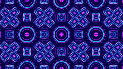 Trendy Beautiful Artistic Kaleidoscope Exotic Abstract Pattern. Bright And Colorful Original Stylish Floral Background Print, Illustration Of Kaleidoscope