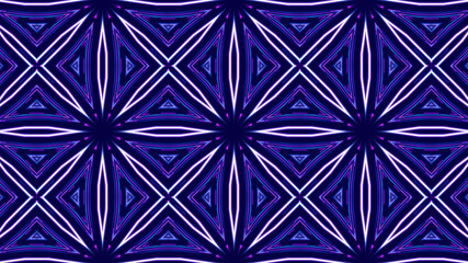 Trendy Beautiful Artistic Kaleidoscope Exotic Abstract Pattern. Bright And Colorful Original Stylish Floral Background Print, Illustration Of Kaleidoscope