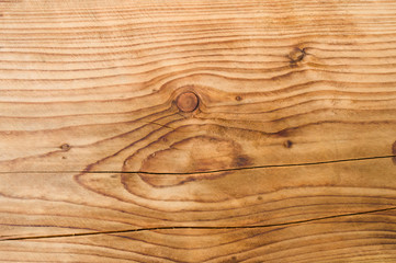 Obraz premium brown wood texture background with old knots and cracks