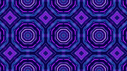 kaleidoscope sequence patterns. 4k Abstract multicolored motion graphics background. Or for yoga, clubs, shows, mandala, fractal animation. Beautiful bright ornament. Seamless loop.