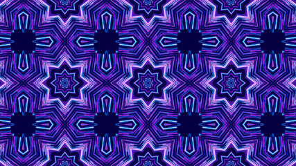 kaleidoscope sequence patterns. 4k Abstract multicolored motion graphics background. Or for yoga, clubs, shows, mandala, fractal animation. Beautiful bright ornament. Seamless loop.