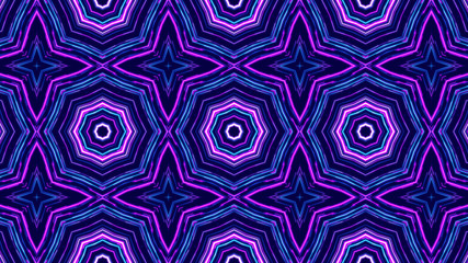 kaleidoscope sequence patterns. 4k Abstract multicolored motion graphics background. Or for yoga, clubs, shows, mandala, fractal animation. Beautiful bright ornament. Seamless loop.