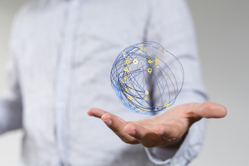 the 3d Global Network Of People.