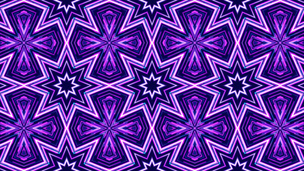 kaleidoscope sequence patterns. 4k Abstract multicolored motion graphics background. Or for yoga, clubs, shows, mandala, fractal animation. Beautiful bright ornament. Seamless loop.