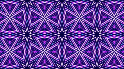 kaleidoscope sequence patterns. 4k Abstract multicolored motion graphics background. Or for yoga, clubs, shows, mandala, fractal animation. Beautiful bright ornament. Seamless loop.