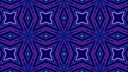 kaleidoscope sequence patterns. 4k Abstract multicolored motion graphics background. Or for yoga, clubs, shows, mandala, fractal animation. Beautiful bright ornament. Seamless loop.