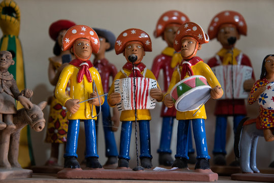 Caruaru / Pernambuco / Brazil. February, 9, 2020. The Alto do Moura neighborhood is known for its ceramic art.