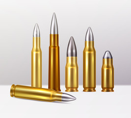 Bullets Realistic Background