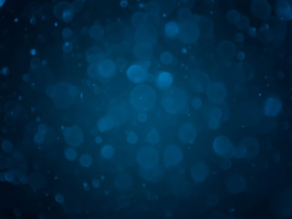 The bokeh on the background blurred the natural blue and white.