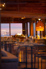 the guys on the kayaks in the area portixol in Palma de Mallorca Spain