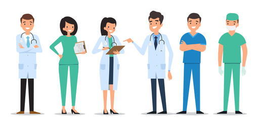 Obraz premium Vector characters design