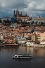 Obraz premium A View of Prague, Czech Republic