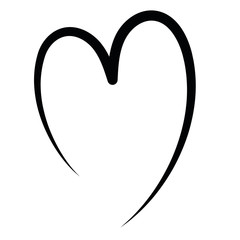 Obraz premium Isolated heart icon