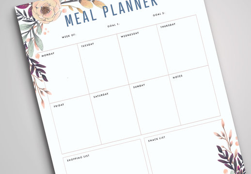 Meal Plan Template Images – Browse 3,803 Stock Photos, Vectors, and Video