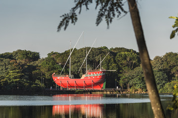 Caravela - Parque do Taquaral em Campinas, São Paulo, Brasil