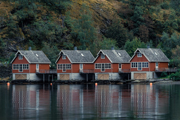 Fisherman cabin in Flam - Norway