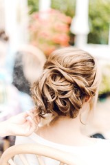 wedding hair