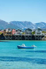 Fotobehang Sommaroy in Troms, Norway, © Anibal Trejo