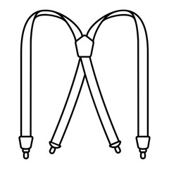 Men's stretch suspenders