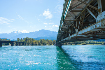 Fototapeta premium Bridges Over the River