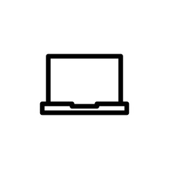 Vector illustration, laptop icon design