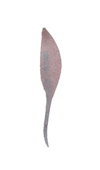 Ethnic, watercolor spring leaf will decorate leaflets, packaging, instagram pages and other products related to the theme of health and beauty.