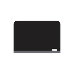 blank black board symbol vector