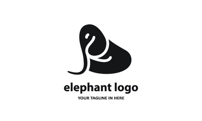 The concept of modern Sderhana elephant logo design is easy to remember	
