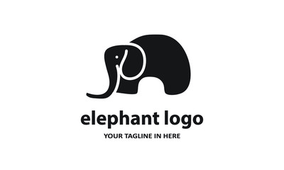 The concept of modern Sderhana elephant logo design is easy to remember	