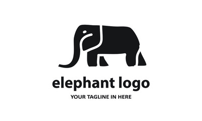 The concept of modern Sderhana elephant logo design is easy to remember	