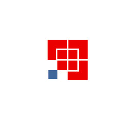 Obraz premium pixel logo