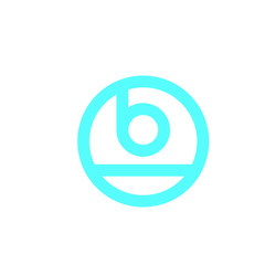 letter b with smile logo