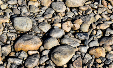 rocks on the river