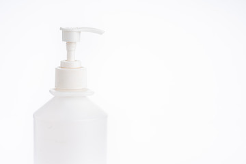 Hand Sanitizer isolated on white