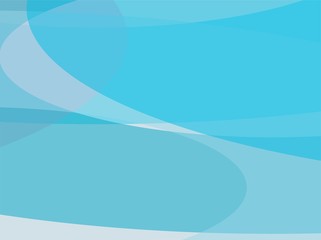 Colorful Blue, Abstract Modern Shape Background or Wallpaper